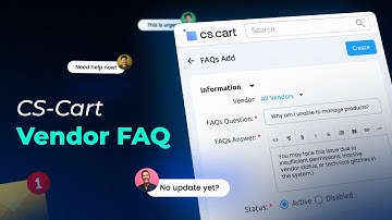 How Does the CS-Cart Vendor FAQ Add-on Simplify Vendor Support?