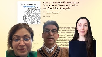 Neuro-Symbolic Frameworks | Neuro-Symbolic Wednesdays | Centaur AI Institute