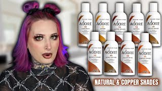 Trying ADORE Copper & Natural Shades! 🤎🧡