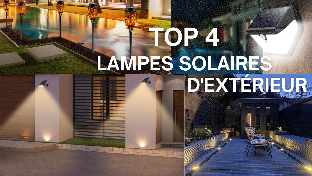 Le top 5 des meilleures lampes solaires d'exterieur