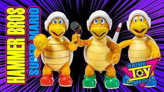 Unboxing Nintendo Super Mario Hammer Bro Boomerang Bro Fire Bro | 5 Minute Toy Review