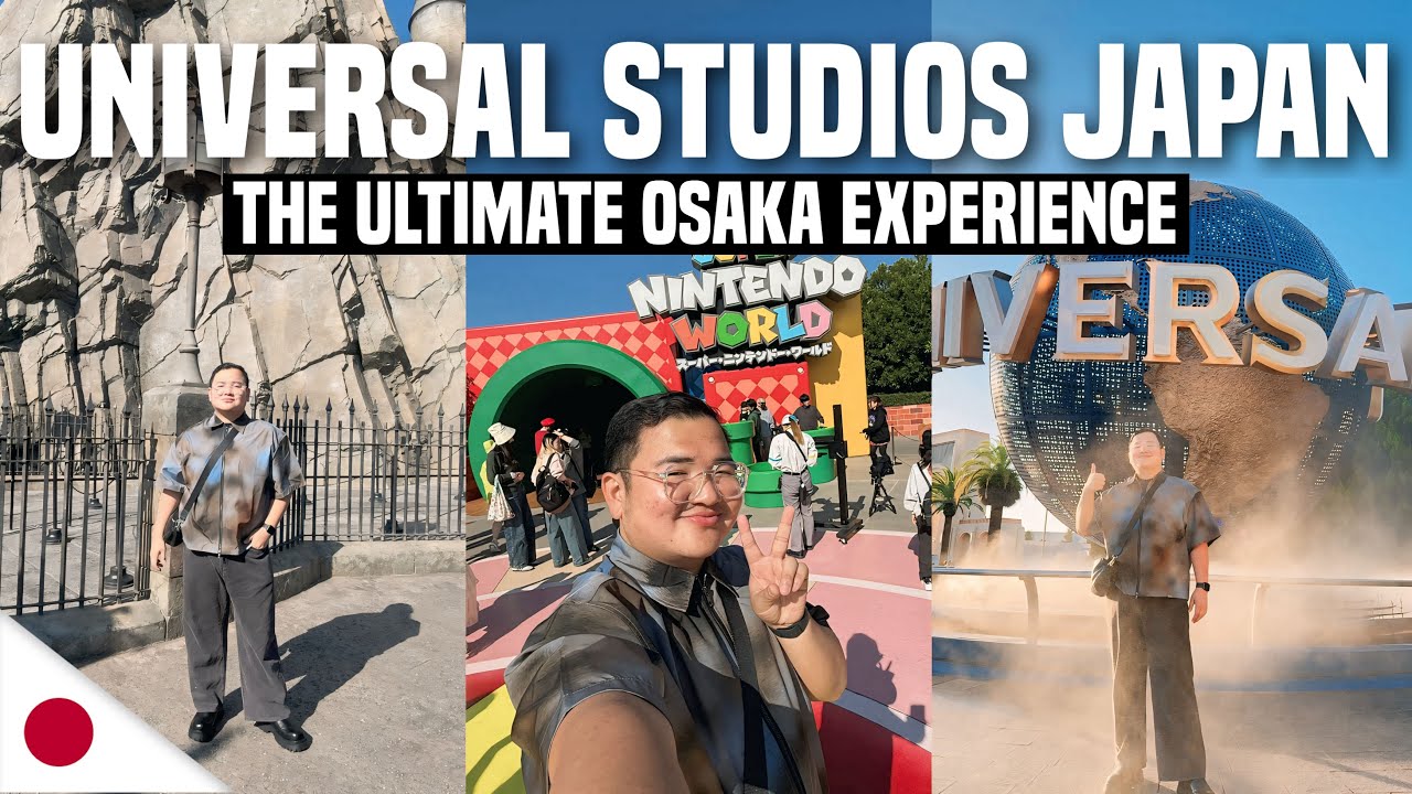 UNIVERSAL STUDIOS JAPAN: The ULTIMATE OSAKA EXPERIENCE 🇯🇵 | Ivan de Guzman