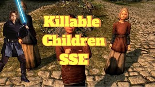 Skyrim Killable Children SSE Mod Review