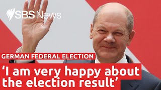 Germanys Centre-Left Narrowly Wins Election Against Angela Merkels Party Sbs News