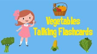 Vegetables Talking Flashcards