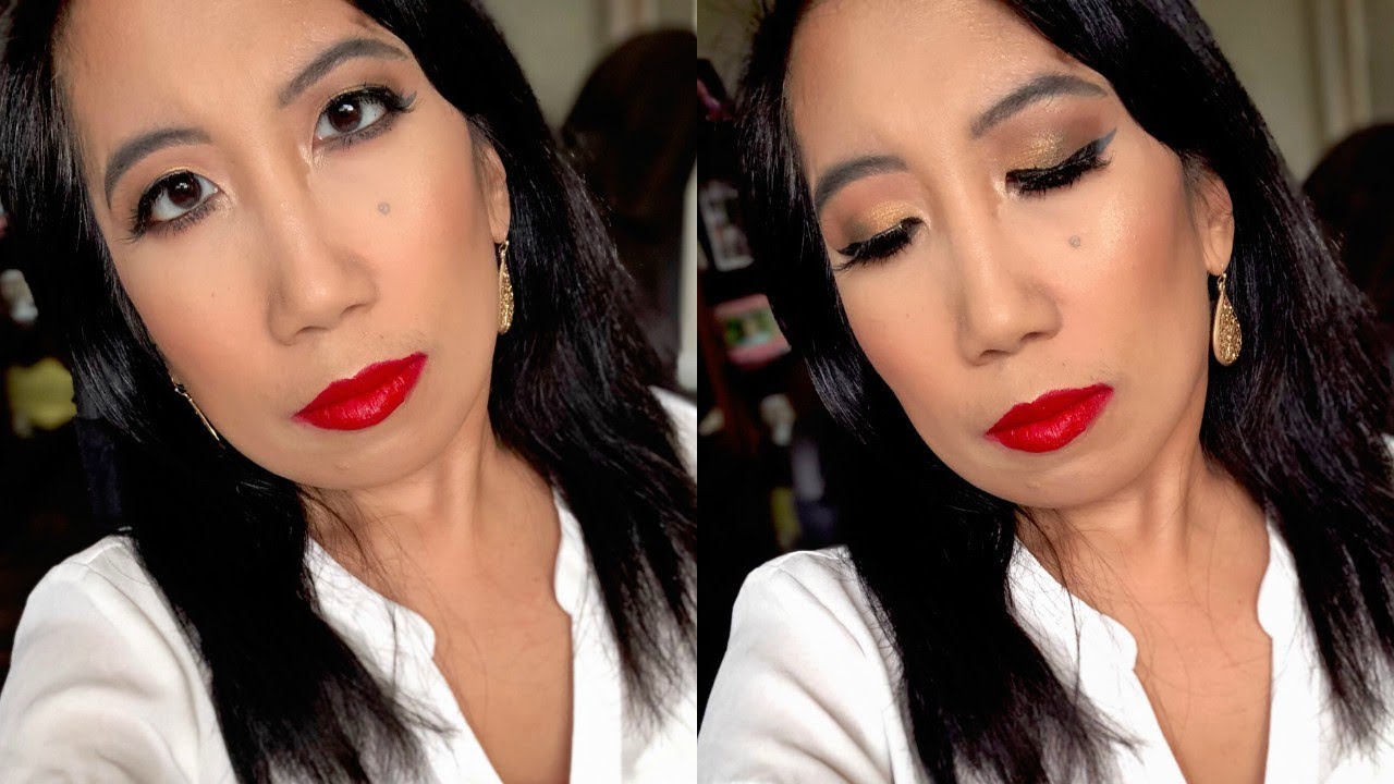 CLASSIC GLAM CHRISTMAS MAKEUP LOOK | 2018