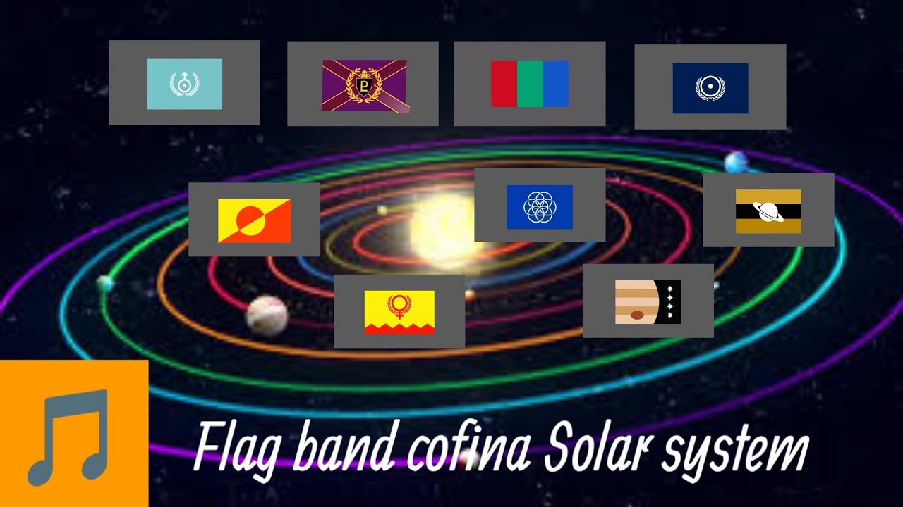 Flag band cofina solar system 