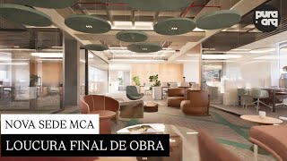 POUCOS DIAS PARA A INAUGURAÇÃO!