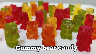 Gummy Bear Recipe\/Homemade Gummy Candy\/how to make gummy bears\/Christmas Special Recipe\/gummy bear