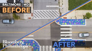 How Asphalt Art Makes This Baltimore Community Safer | Bloomberg Philanthropies
