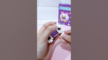 BRICKS | Daisy Donuts Series 😁🍩 | nanoblocks #shortvideo #bricks #lego