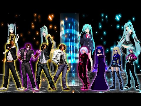 KOF Mugen Kyo Team VS Kula Team