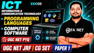 Information & Communication Technology | Programming languages | Computer Software | UGC NET CG SET