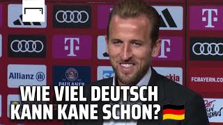 "Servus!" Harry Kane lacht über seine Deutsch-Kenntnisse | FC Bayern | Bundesliga
