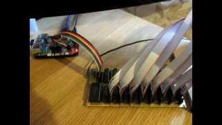 Raspberry Pi 128-Bit Parallel Output Port