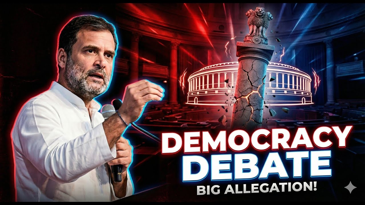 RAHUL GANDHI’S INSTITUTIONAL CAPTURE ALLEGATION IGNITES PARLIAMENT: A ...