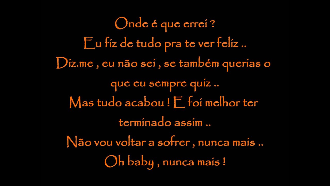 Nunca Mais _ SoulPlay (com letra)