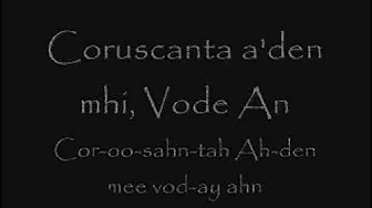 Vode An (Mando'a Lyrics and pronounciation) Vode An (Mando'a Lyrics and pronounciation)
