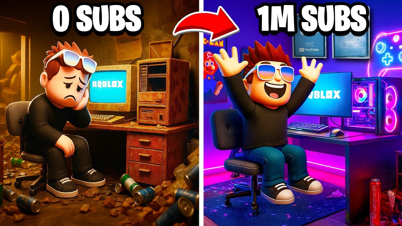 Qué tan rápido puedo llegar a 1M DE SUSCRIPTORES ? 😱 | Roblox