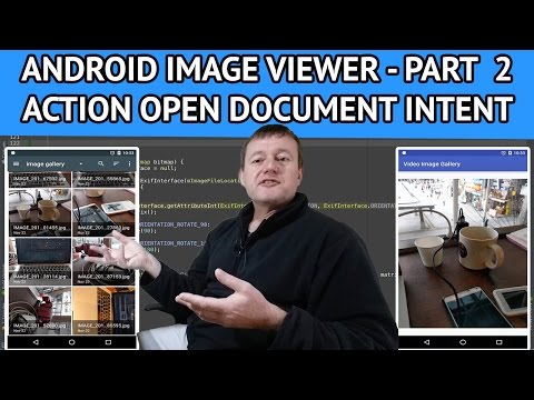 How to create an android image viewer - Part 2 Action open document intent