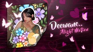 Hum To Deewane || Ae Inspired || Alight Motion / Free Xml @AvoidNomanX