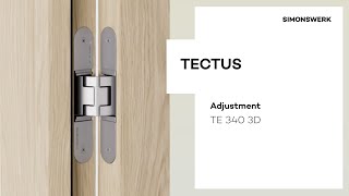 Tectus Te 340 3D - Adjustment