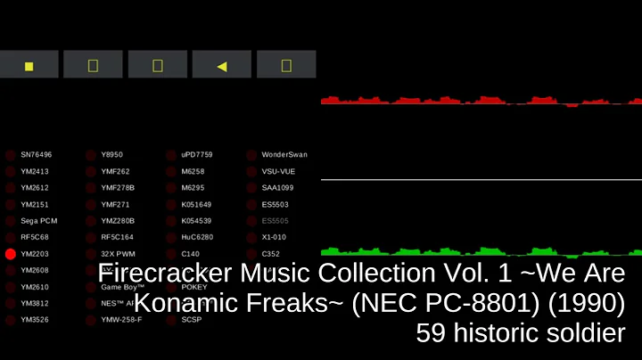 Firecracker Music Collection Vol. 1 (NEC PC-8801) - track 59 historic soldier