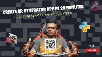 Create a QR Code Generator App in 20 Minutes ⏳using Python