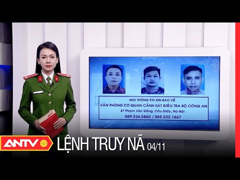 Video Lệnh truy nã ngày 4/11/2022 | An ninh 24h mới nhất |... - youtube