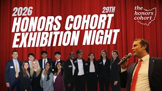 2026 Honors Cohort Exhibition Night (29th Cohort)