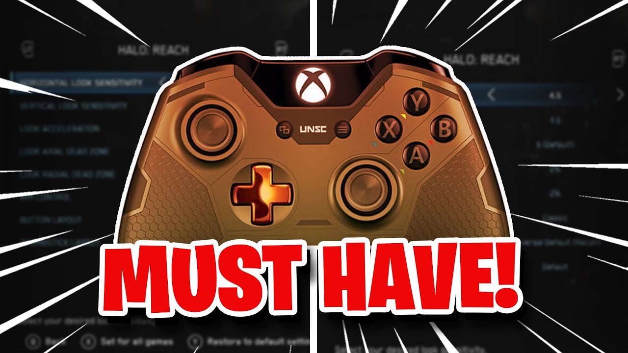 Every Halo Console Player NEEDS THIS! BEST Xbox One Controller
