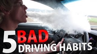 5 Bad Driving Habits