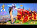 विशाल जादुई ट्रैक्टर सांप Giant Magical Tractor Snake Hindi Kahaniya Comedy Kahaniya in Hindi Kahani