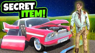 ZOMBIES Destroyed My Car But I Have a SECRET ITEM to Fight Them in The Long Drive!