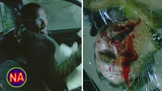 Dead Body Smashes the Car Window | Collateral