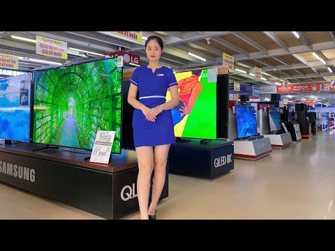 siêu thị điện máy xanh - Trực Tiếp: Cập Nhật Xả Hàng Tivi 55, 65 inch Dưới 10 Triệu - Các Bác mua ngay Sony, Samsung, TCL