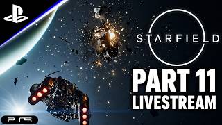 STARFIELD PS5 LIVE 🚀 Akila City Side Quests &amp; Surprises | Part 11 Livestream Replay