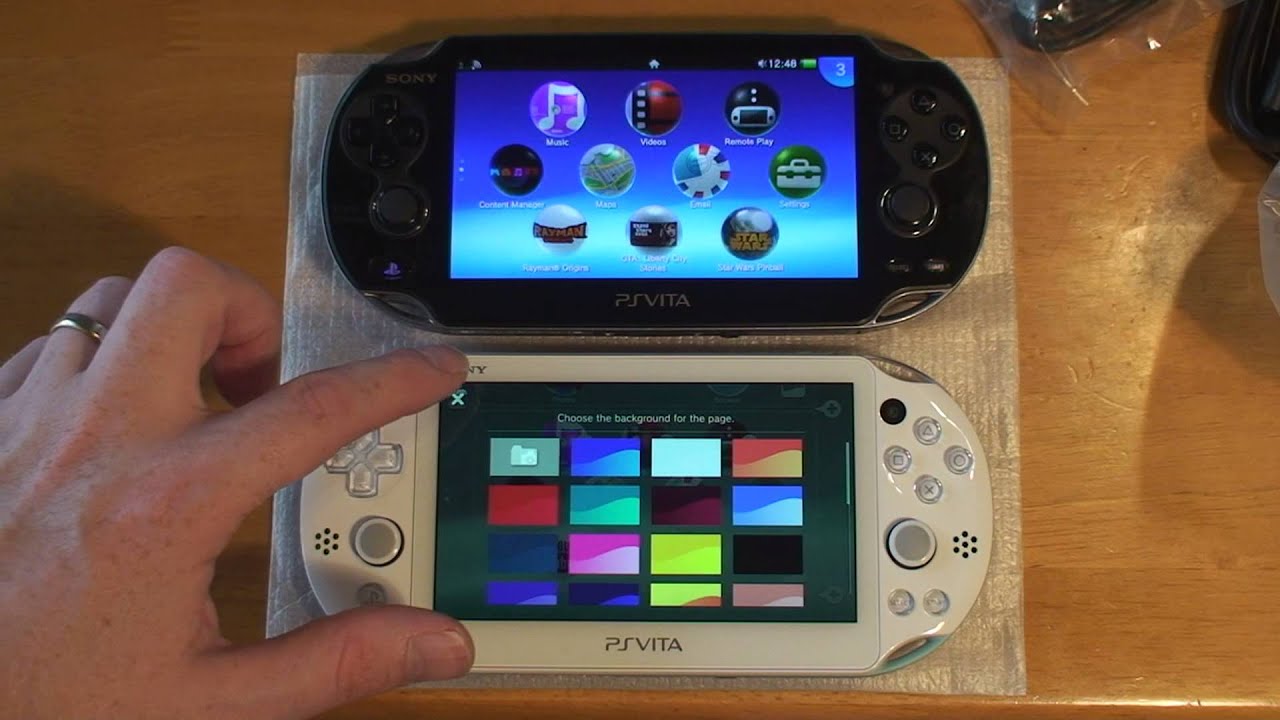 Worlds 1st PlayStation Vita 2000 unboxing