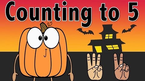 Count to 5 With Fingers: Halloween Edition: Brain Break Subitizing