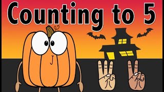 Count to 5 With Fingers: Halloween Edition: Brain Break Subitizing