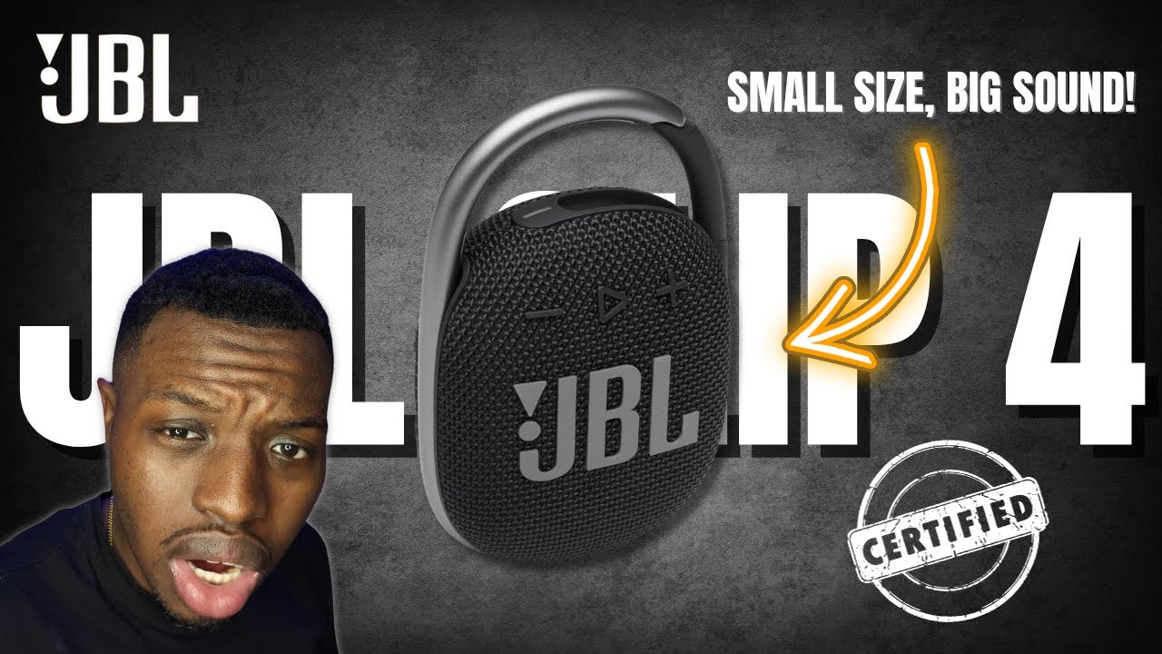  JBL Clip 4 - Portable Mini Bluetooth Speaker, Big