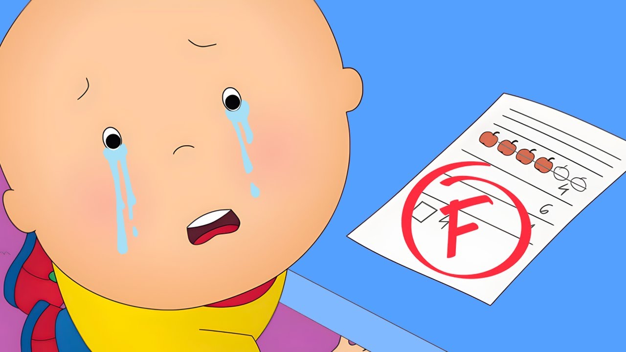 School Fail | Caillou Cartoon