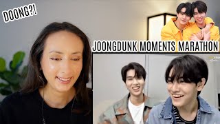 everyone being done with joongdunk (marathon) REACTION