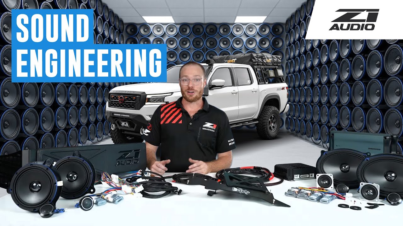 Z1 2022+ Nissan Frontier Speaker Upgrade Package - Crew Cab