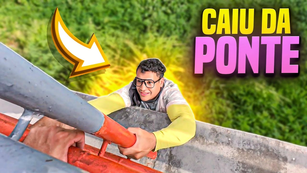 DIDINHO CAIU DA PONTE 😱😱😱 | REI DO DANONE