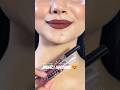 maroon lip combo 🤩#lipcombo #lipstick #minimakeover #makeuptutorial thanks for watching 🤗