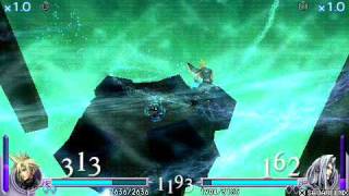 Dissidia: Final Fantasy Cloud Vs Sephiroth (The Price of Freedom BGM)