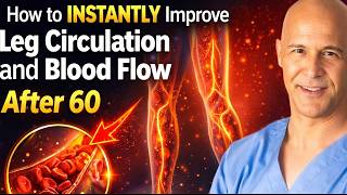 How to INSTANTLY Improve Leg Circulation and Blood Flow After 60 | Boost Leg Health &amp; Energy