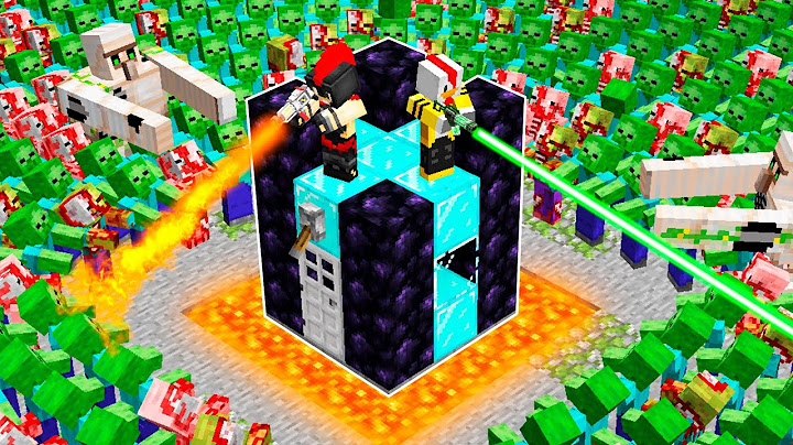 ¡SÓLO EL 2% SOBREVIVE AL APOCALIPSIS ZOMBIE! 😱🔴 BASE SEGURA VS INVASIÓN ZOMBIE EN MINECRAFT #2