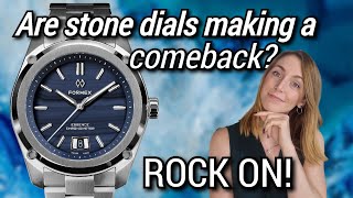 NEW RELEASE! Formex Essence 39 Blue Agate - A stone dial in a